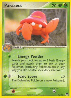 Parasect — FireRed & LeafGreen 43