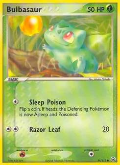 Bulbasaur — FireRed & LeafGreen 54