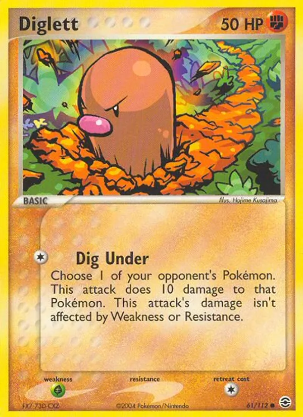 Diglett — FireRed & LeafGreen 61