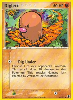 Diglett — FireRed & LeafGreen 61