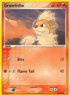 Growlithe — FireRed & LeafGreen 64