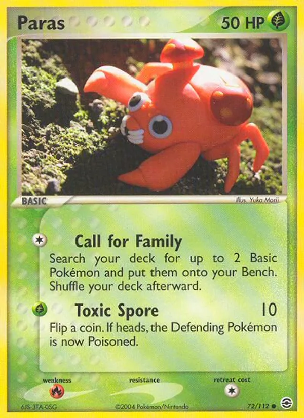 Paras — FireRed & LeafGreen 72