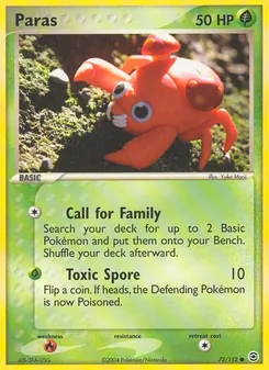 Paras — FireRed & LeafGreen 72