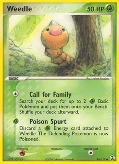 Weedle — FireRed & LeafGreen 86
