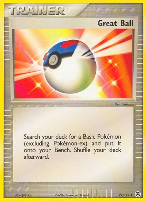 Great Ball — FireRed & LeafGreen 92