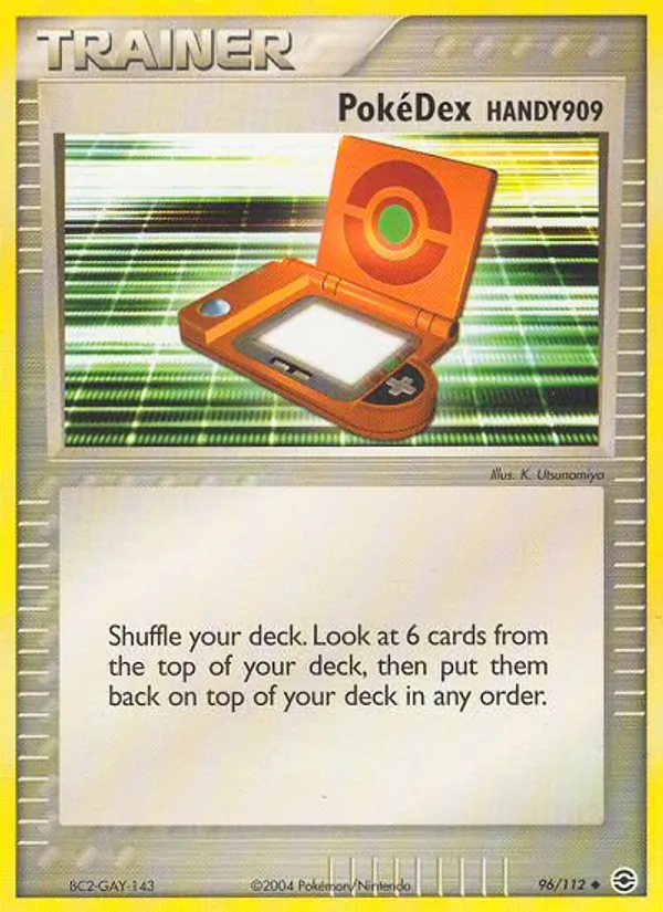 PokéDex (HANDY909) — FireRed & LeafGreen 96