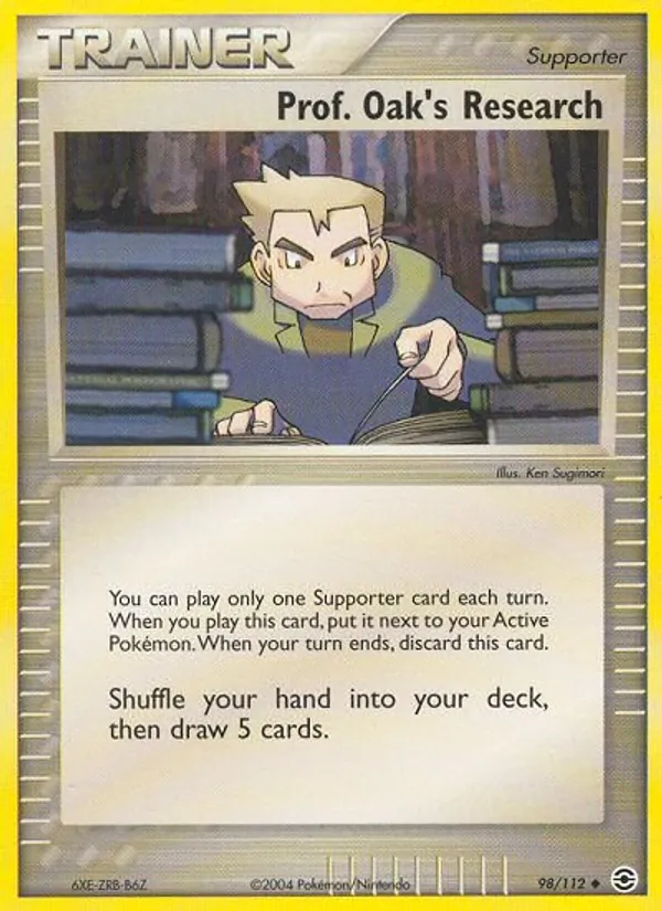Prof. Oak's Research — FireRed & LeafGreen 98