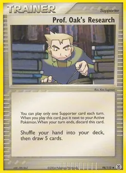Prof. Oak's Research — FireRed & LeafGreen 98