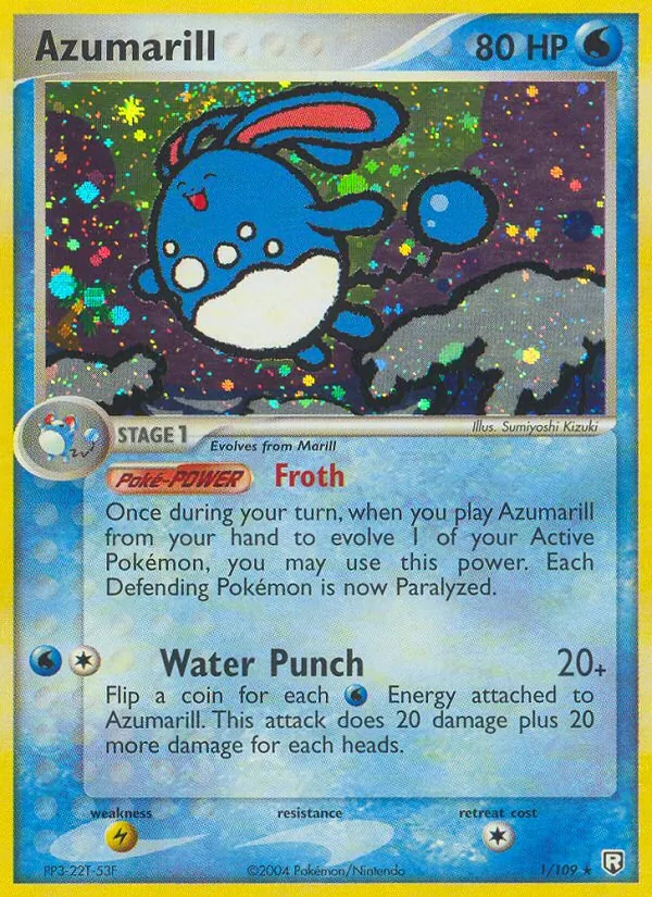 Azumarill — EX O Retorno da Equipe Rocket  1