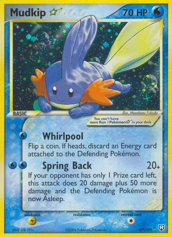 Mudkip ☆ — EX O Retorno da Equipe Rocket  107
