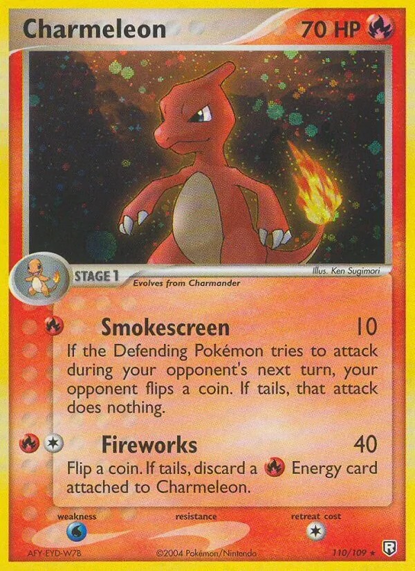 Charmeleon — EX O Retorno da Equipe Rocket  110