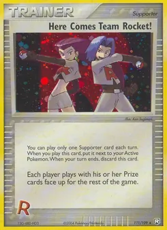 Here Comes Team Rocket! — EX O Retorno da Equipe Rocket  111
