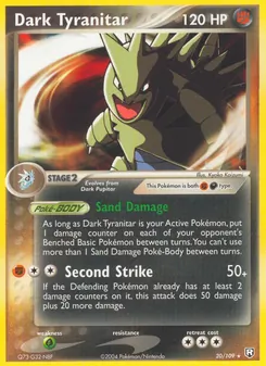 Dark Tyranitar — EX O Retorno da Equipe Rocket  20