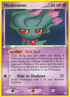 Misdreavus — EX O Retorno da Equipe Rocket  25