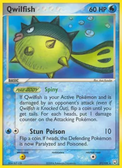 Qwilfish — EX O Retorno da Equipe Rocket  27