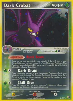 Dark Crobat — EX O Retorno da Equipe Rocket  3