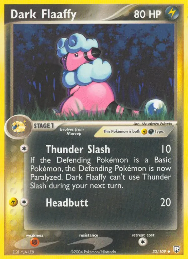 Dark Flaaffy — EX O Retorno da Equipe Rocket  33