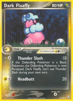 Dark Flaaffy — EX O Retorno da Equipe Rocket  33
