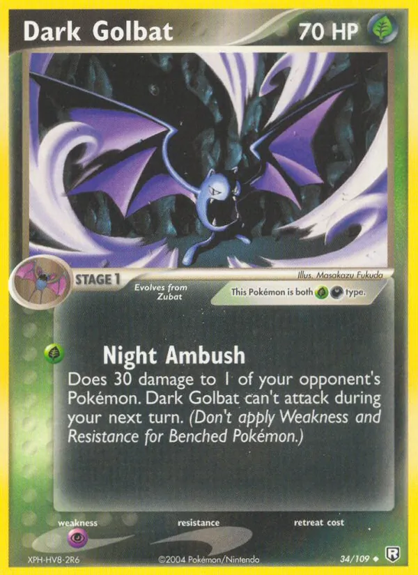 Dark Golbat — EX O Retorno da Equipe Rocket  34