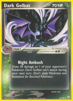 Dark Golbat — EX O Retorno da Equipe Rocket  34