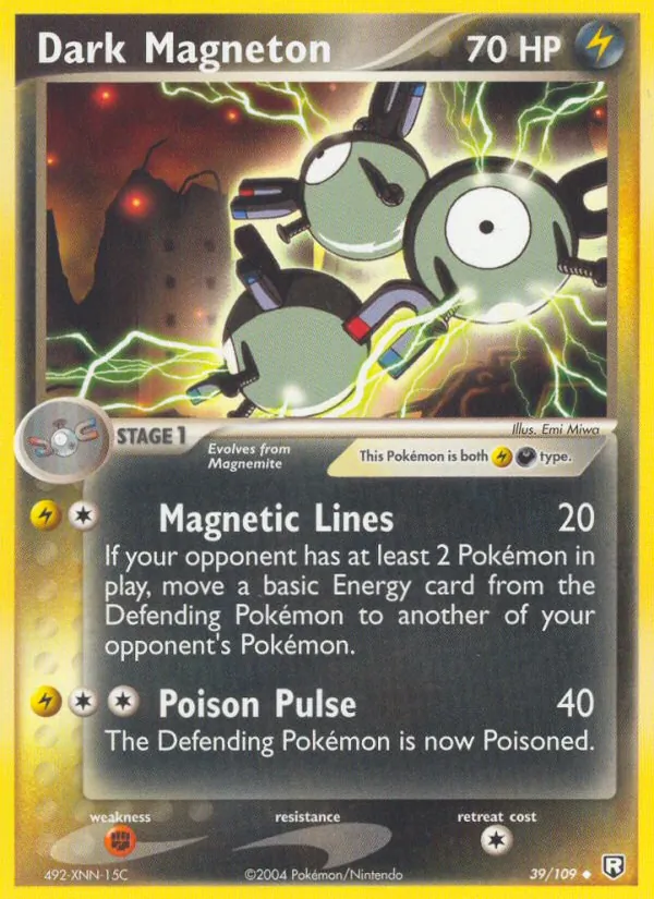Dark Magneton — EX O Retorno da Equipe Rocket  39
