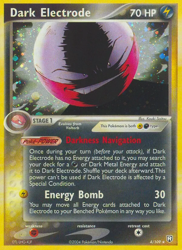 Dark Electrode — EX O Retorno da Equipe Rocket  4