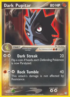 Dark Pupitar — EX O Retorno da Equipe Rocket  41