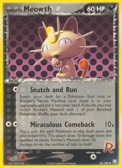 Rocket's Meowth — EX O Retorno da Equipe Rocket  46
