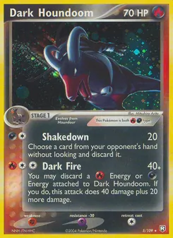Dark Houndoom — EX O Retorno da Equipe Rocket  5