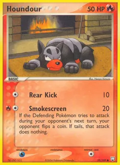 Houndour — EX O Retorno da Equipe Rocket  59