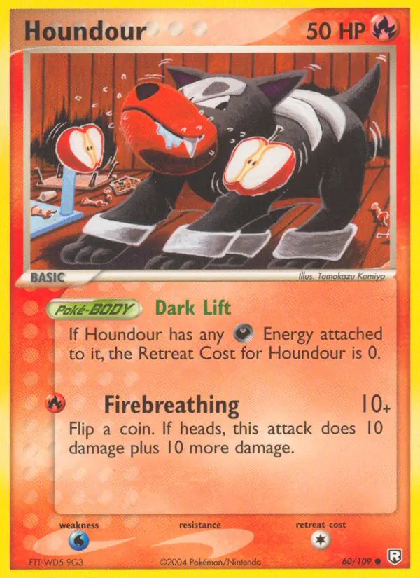 Houndour — EX O Retorno da Equipe Rocket  60