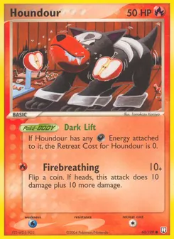 Houndour — EX O Retorno da Equipe Rocket  60