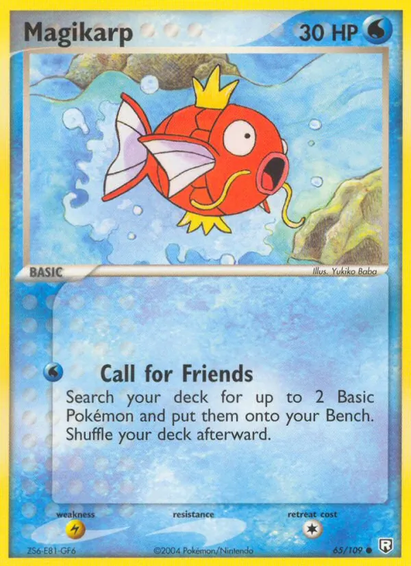 Magikarp — EX O Retorno da Equipe Rocket  65