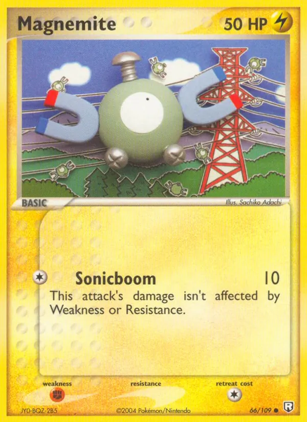 Magnemite — EX O Retorno da Equipe Rocket  66