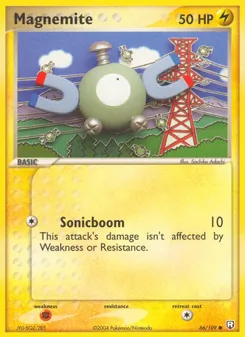 Magnemite — EX O Retorno da Equipe Rocket  66
