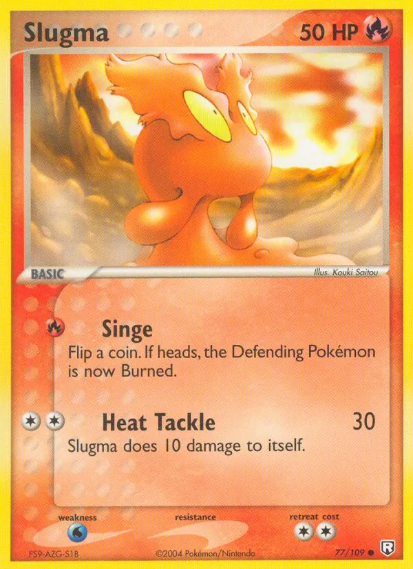Slugma — EX O Retorno da Equipe Rocket  77