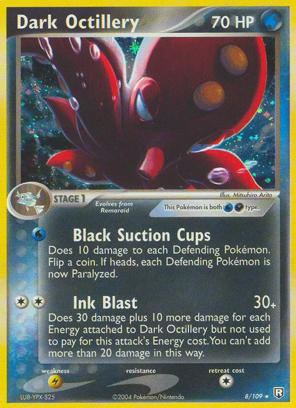Dark Octillery — EX O Retorno da Equipe Rocket  8