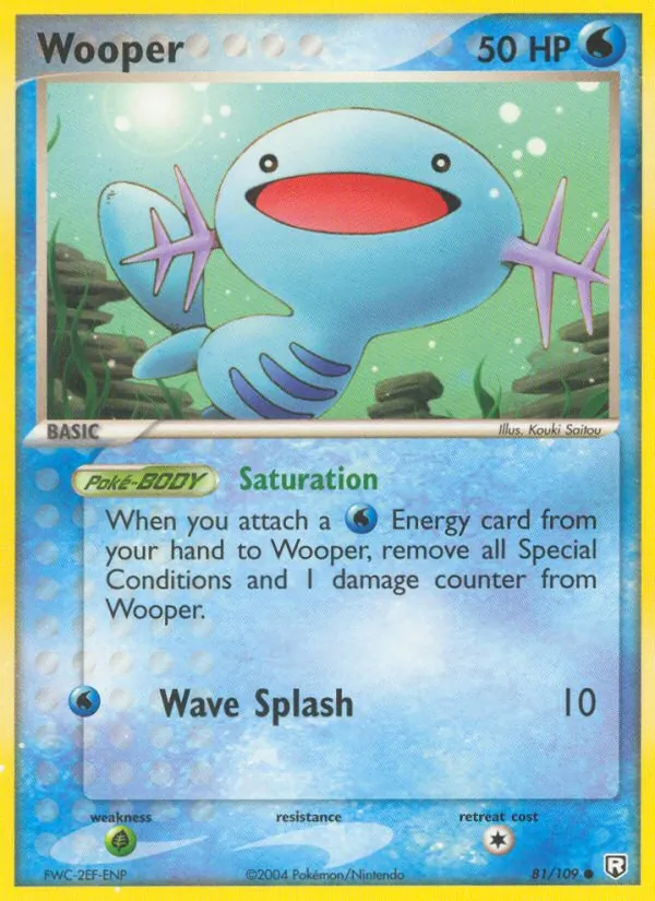 Wooper — EX O Retorno da Equipe Rocket  81