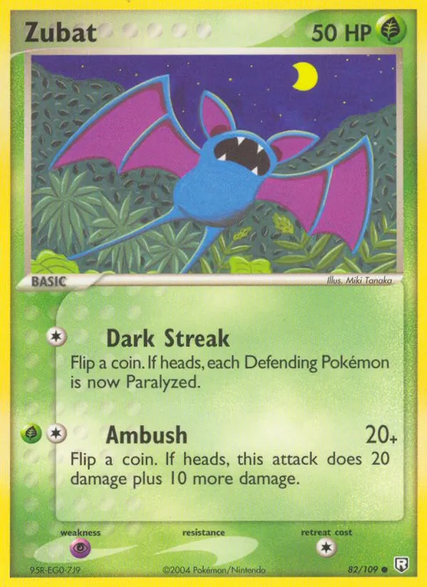 Zubat — EX O Retorno da Equipe Rocket  82