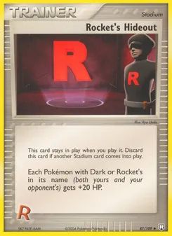 Rocket's Hideout — EX O Retorno da Equipe Rocket  87