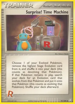 Surprise! Time Machine — EX O Retorno da Equipe Rocket  91