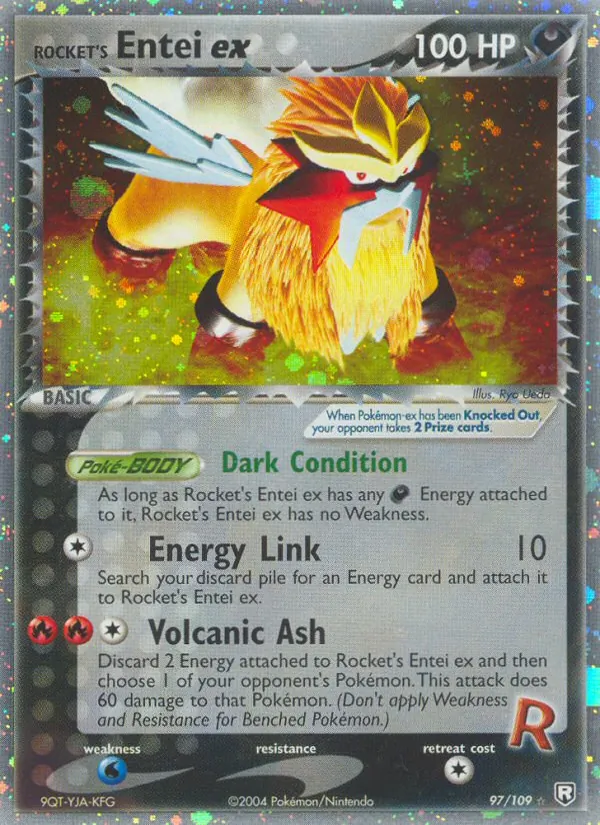 Rocket's Entei ex — EX O Retorno da Equipe Rocket  97