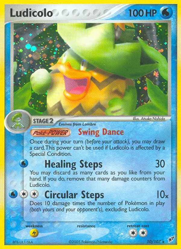 Ludicolo — EX Deoxys 10