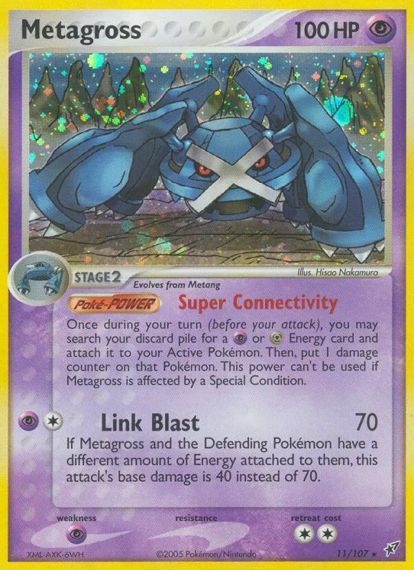 Metagross — EX Deoxys 11