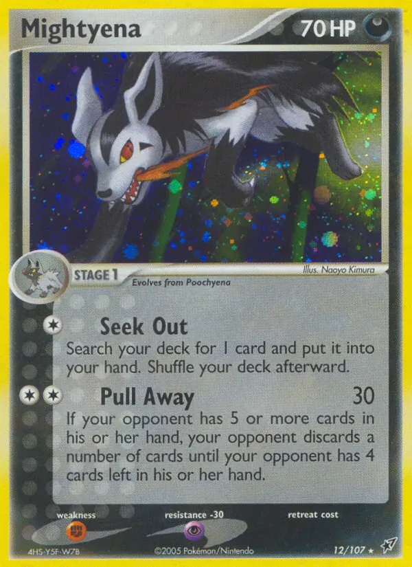 Mightyena — EX Deoxys 12