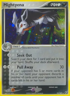 Mightyena — EX Deoxys 12