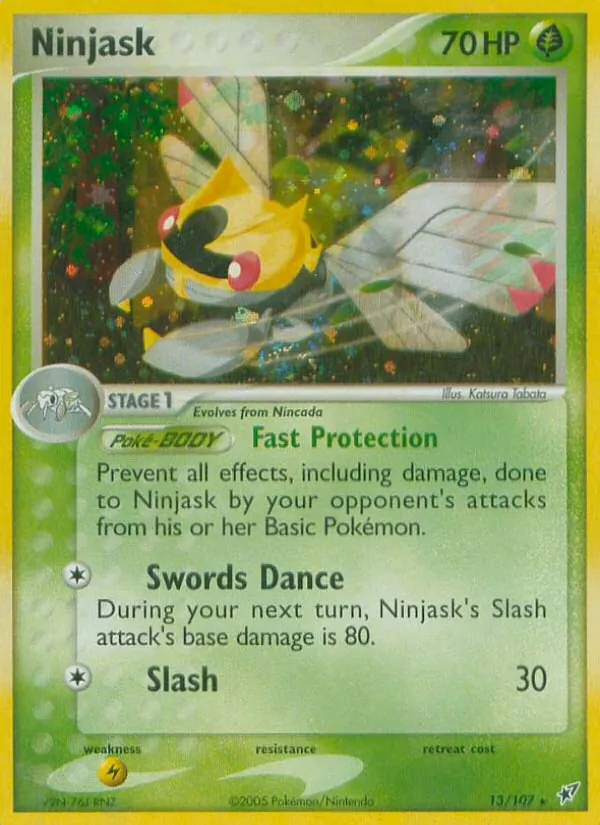 Ninjask — EX Deoxys 13