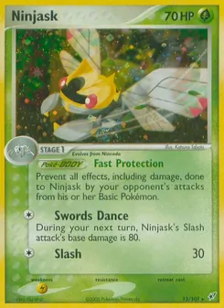 Ninjask — EX Deoxys 13