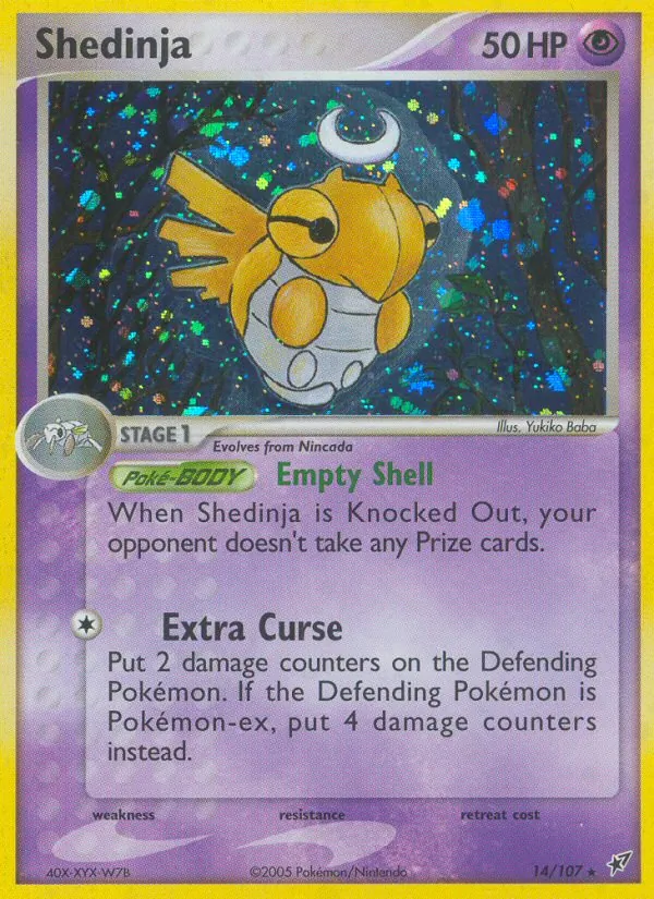 Shedinja — EX Deoxys 14