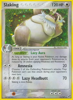 Slaking — EX Deoxys 15